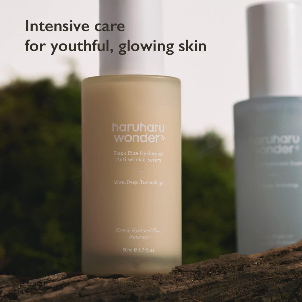 HARUHARU WONDER Black Rice Anti-wrinkle Serum 50ml - Image 5