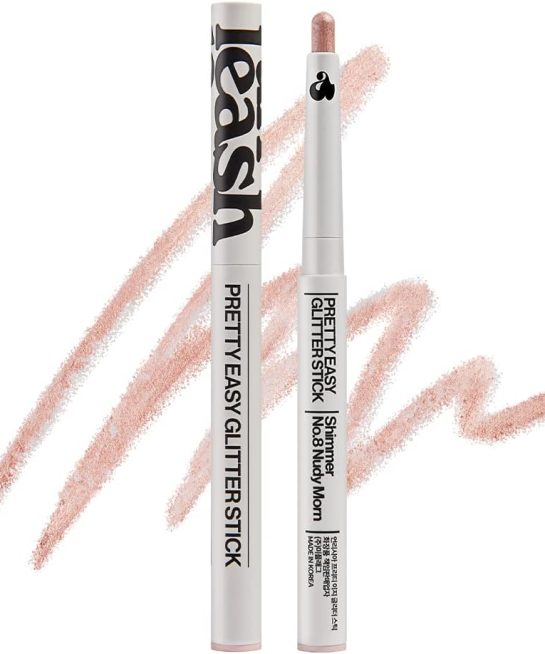 UNLEASHIA Pretty Easy Glitter Stick #No.8 Nudy Morn