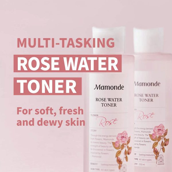 MAMONDE Rose Water Toner 500ml - Image 3