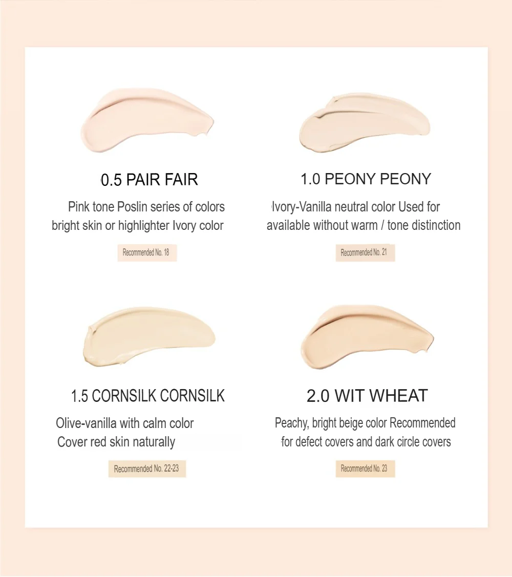UNLEASHIA Bye Bye My Blemish Concealer #1.5 Cornsilk - Image 2