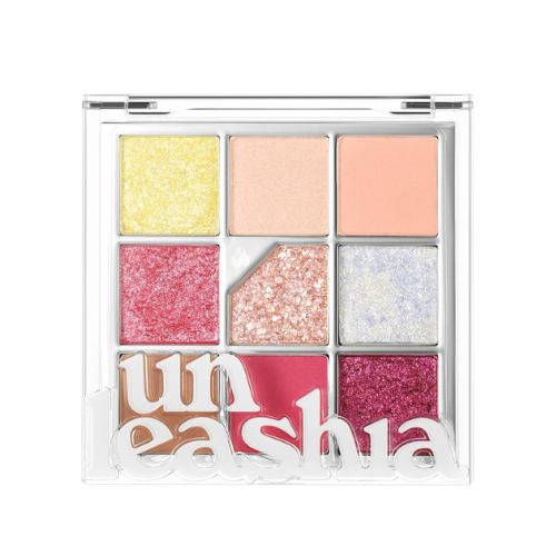UNLEASHIA No.7 All of Peach Ade, Glitterpedia Eye Palette