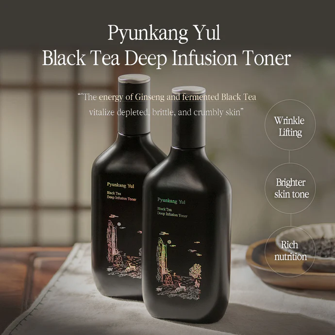PYUNKANG YUL Black Tea Deep Infusion Toner 130ml - Image 3