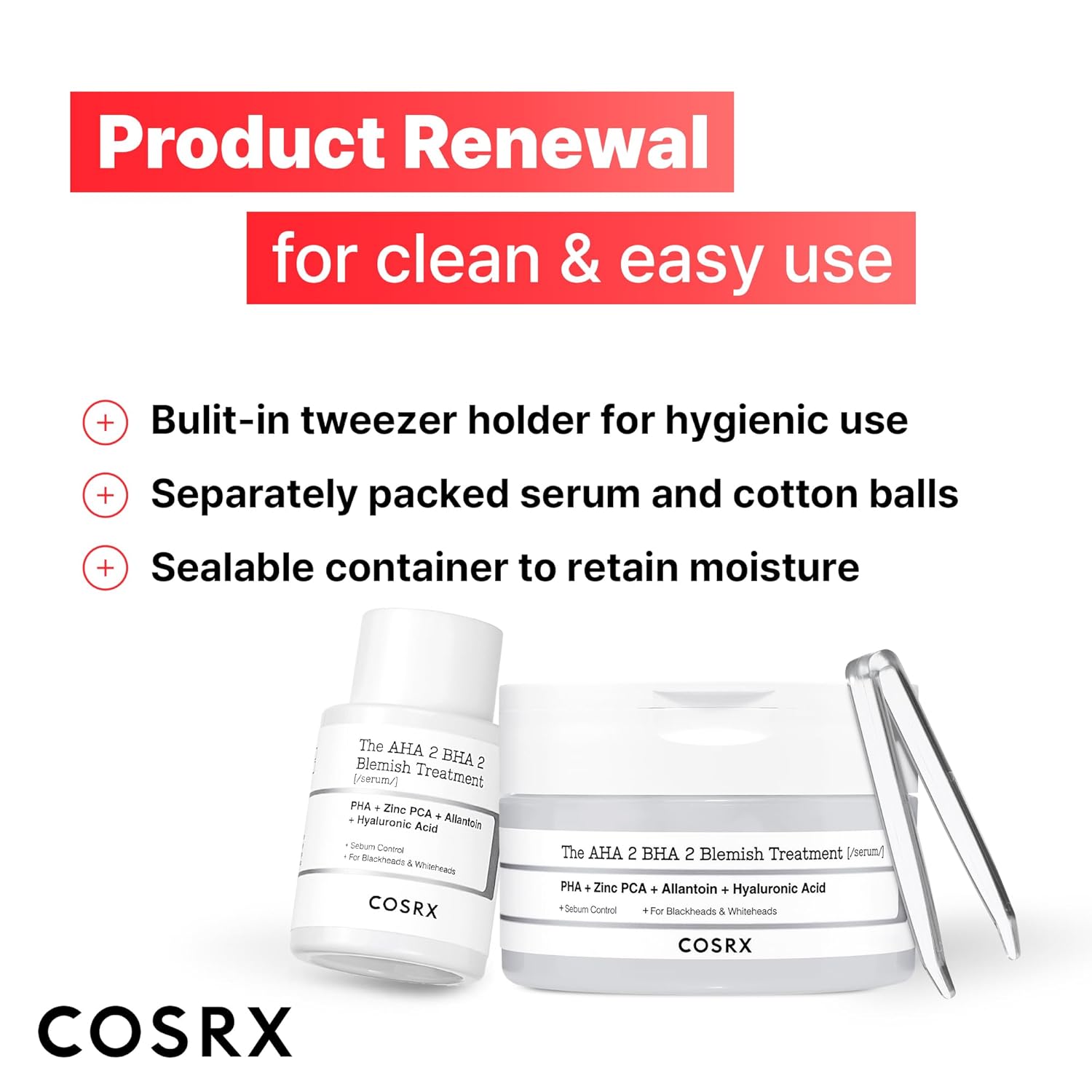 COSRX The AHA 2 BHA 2 Blemish Treatment Serum - Image 3