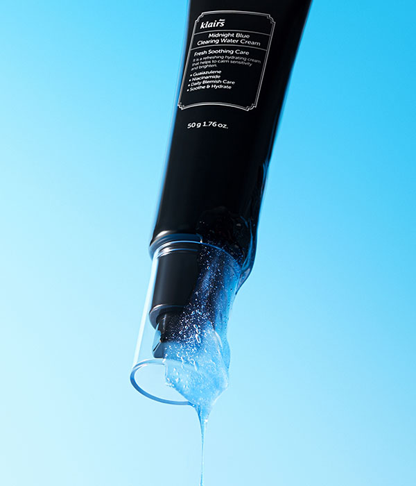 DEAR KLAIRS Midnight Blue Clearing Water Cream 50ml - Image 3