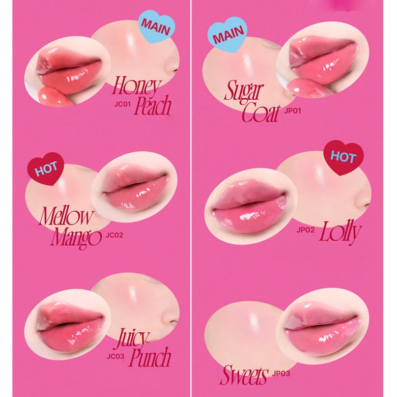 FWEE *Keyring* Lip & Cheek Glowy Jelly Pot #JP02 Lolly - Image 4
