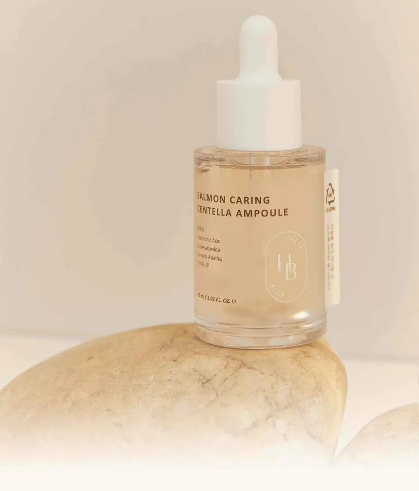HEVEBLUE Salmon Caring Centella Ampoule 30ml - Image 8