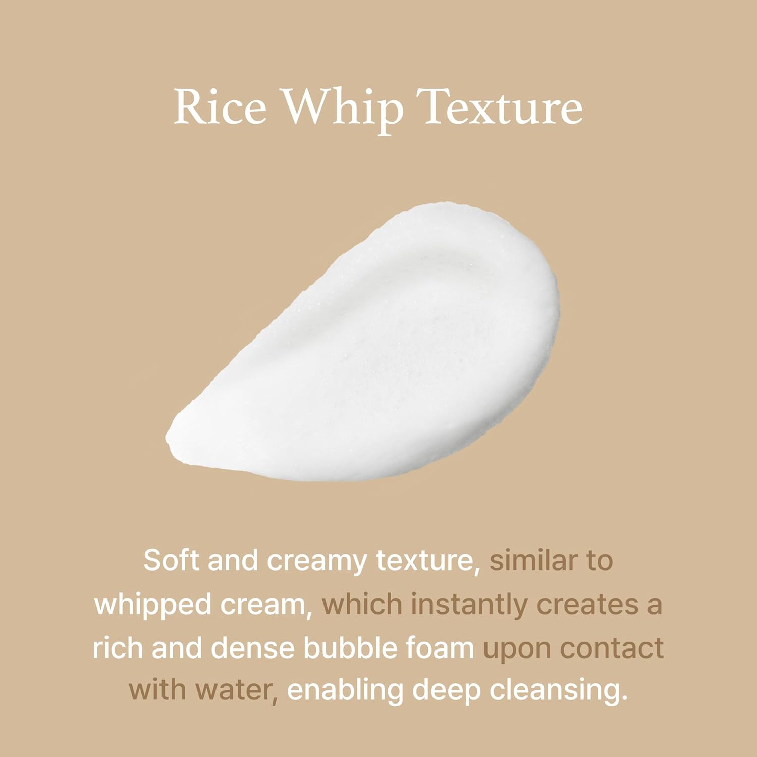 I'M FROM Rice Whip Facial Cleanser 150ml - Image 4