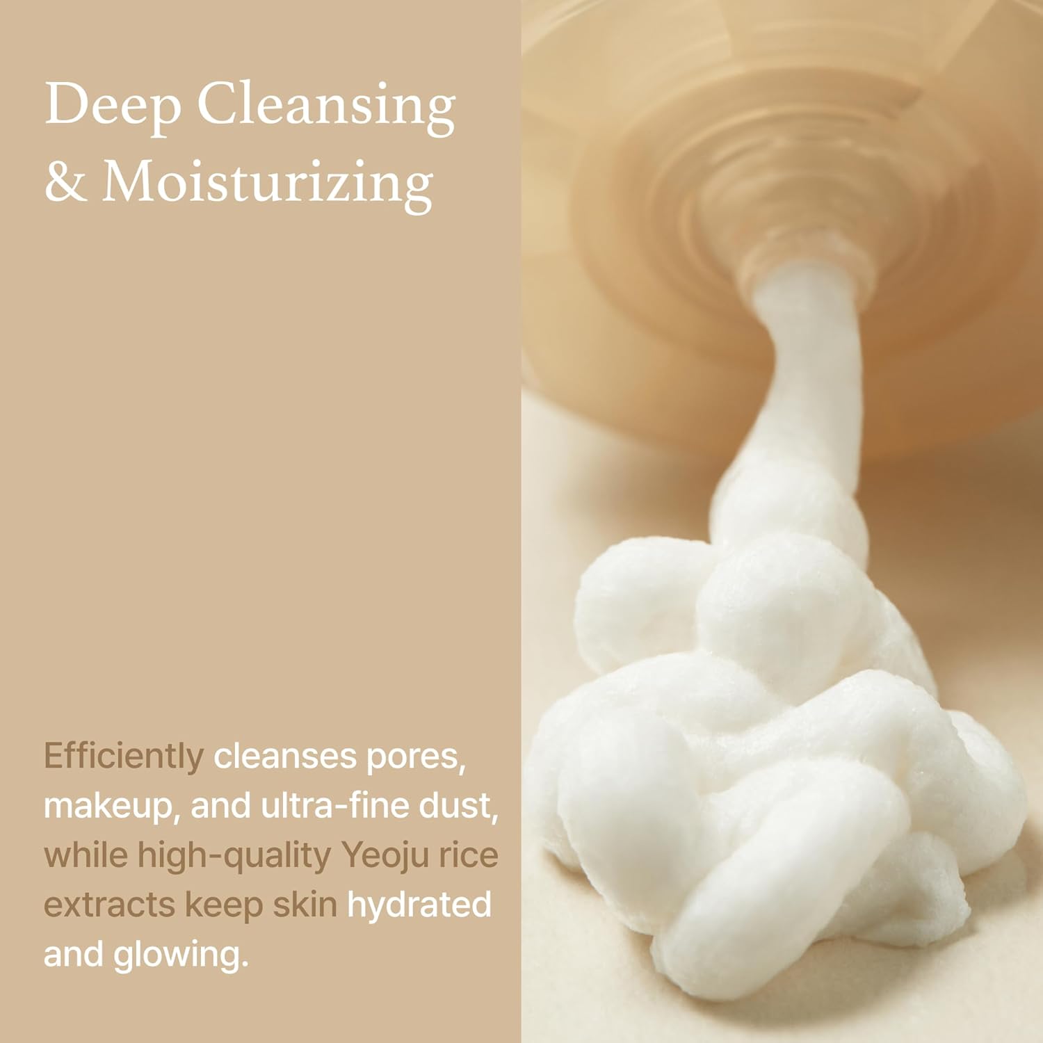 I'M FROM Rice Whip Facial Cleanser 150ml - Image 5