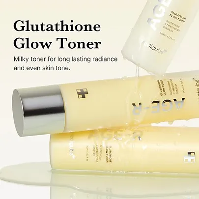 MEDICUBE AGE-R Glutathione Glow Milk Toner 140ml - Image 2