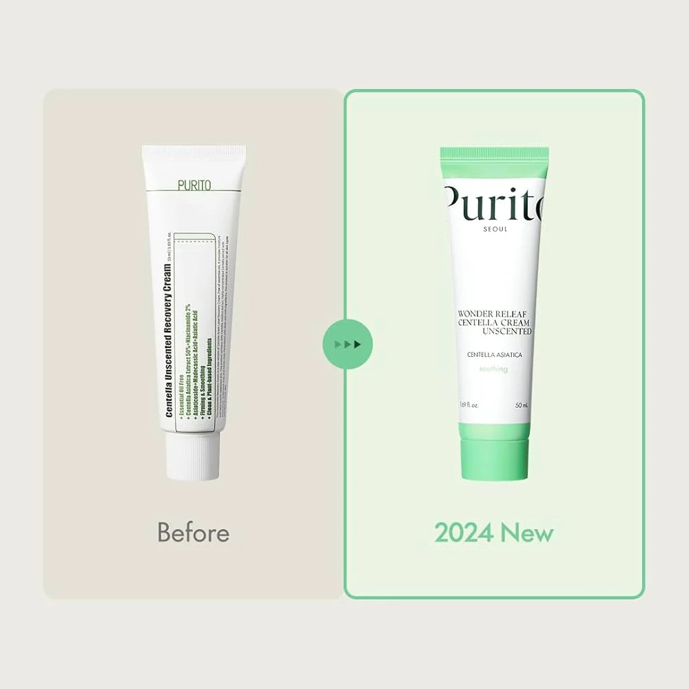 PURITO SEOUL Wonder Releaf Centella Cream Unscented 15ml - Image 2