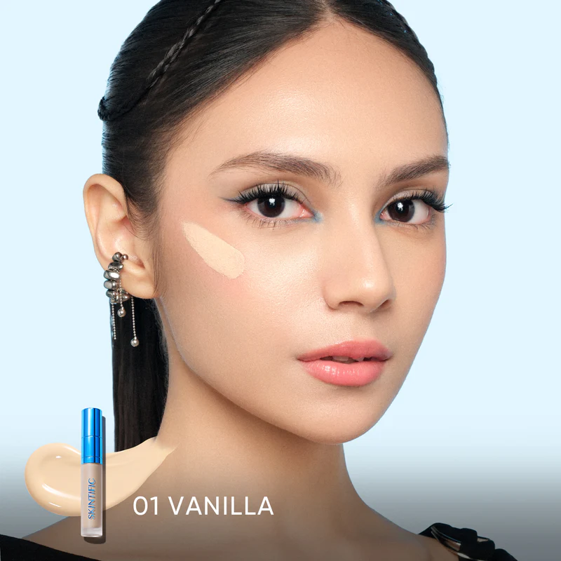SKINTIFIC Cover Perfect Serum Concealer #01 Vanilla - Image 2