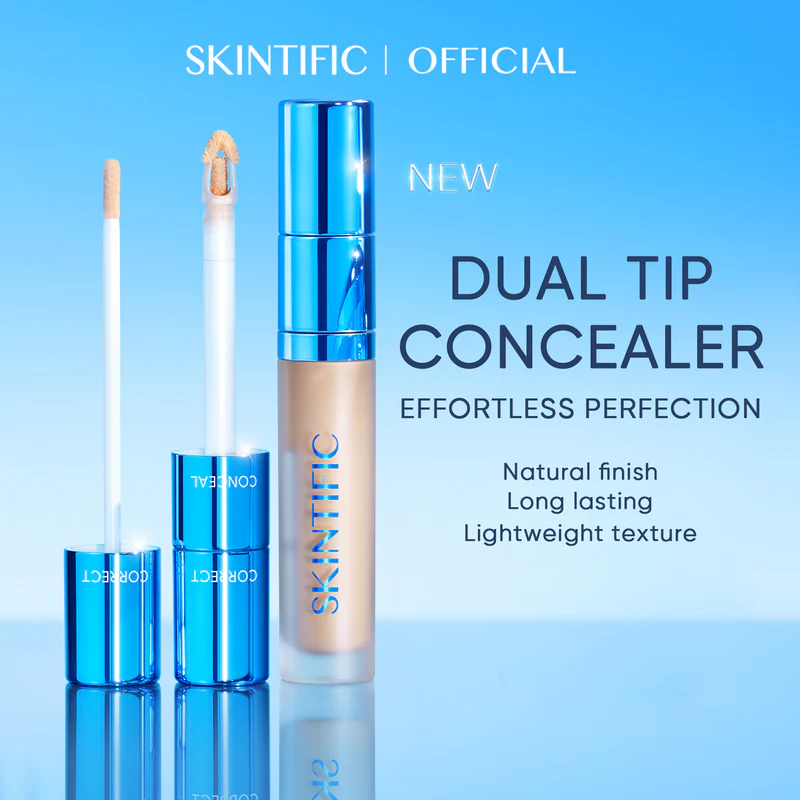 SKINTIFIC Cover Perfect Serum Concealer #01 Vanilla - Image 5