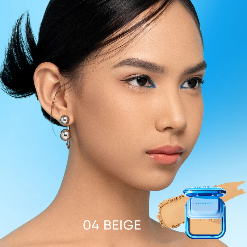 SKINTIFIC Ultra Cover Powder Foundation #04 Beige - Image 2