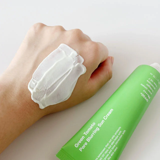 SUNGBOON EDITOR Green Tomato Pore Blurring Sun Cream Spf 50+ PA++++ 50g - Image 4