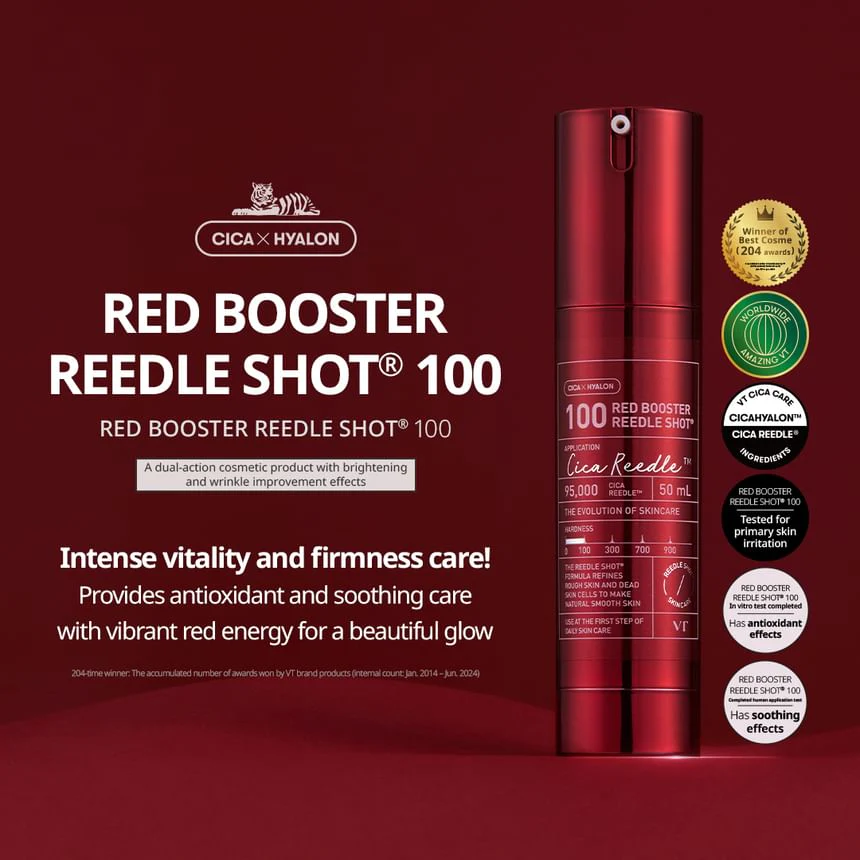VT Red Booster Reedle Shot 100 50ml - Image 7