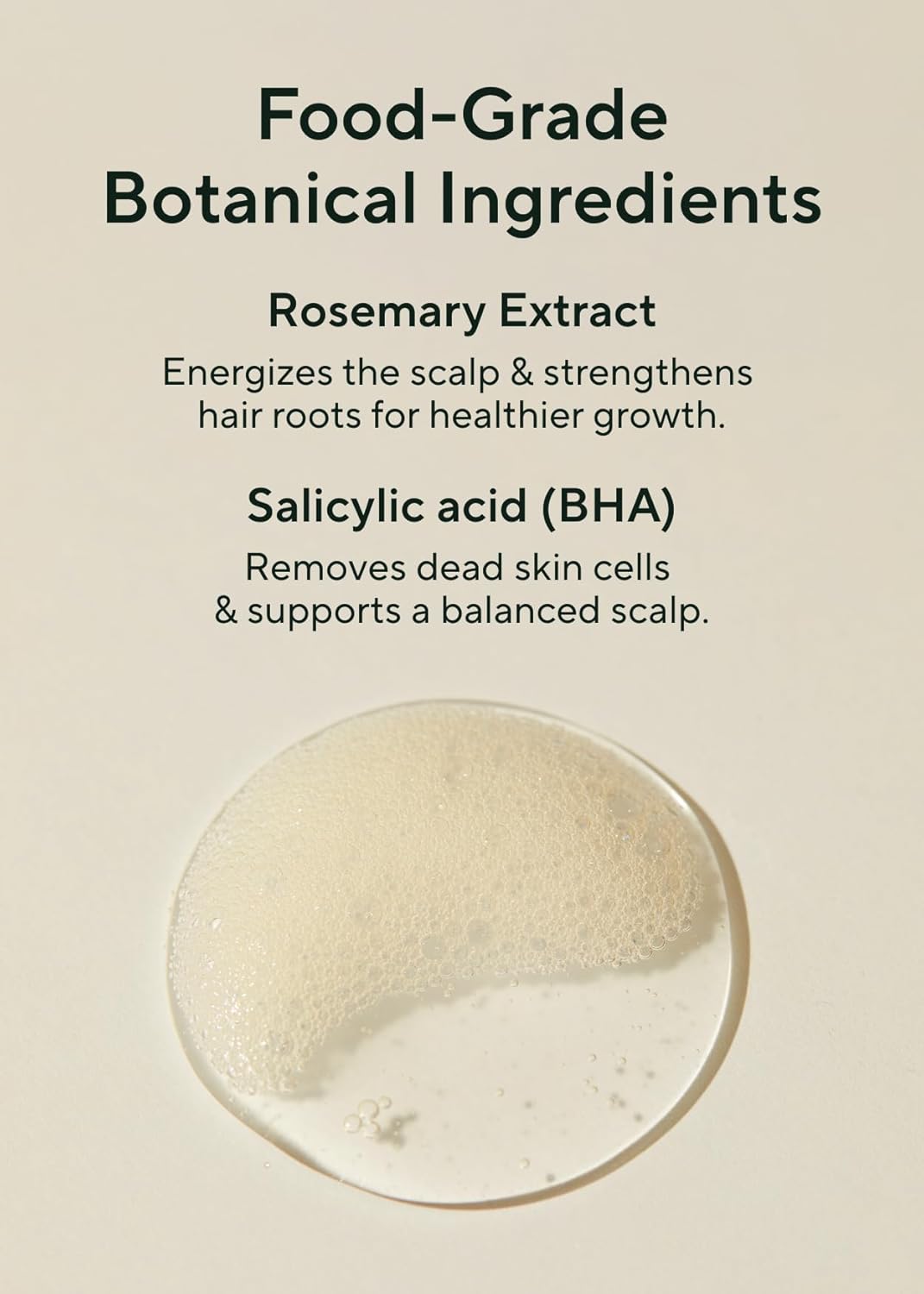 AROMATICA Rosemary Scalp Scaling Shampoo 180ml - Image 3