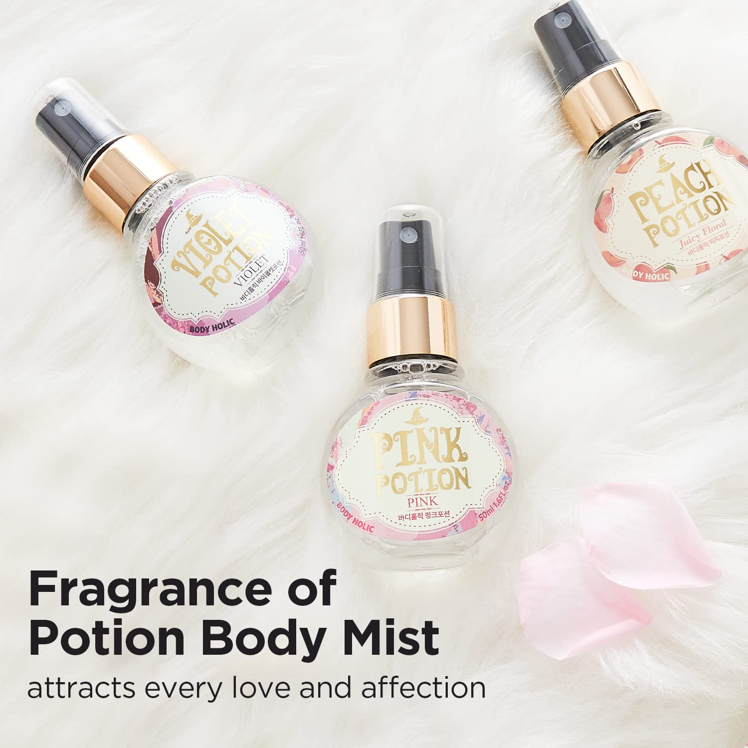 BODYHOLIC White Potion Hair & Body Mist 50ml - Image 4