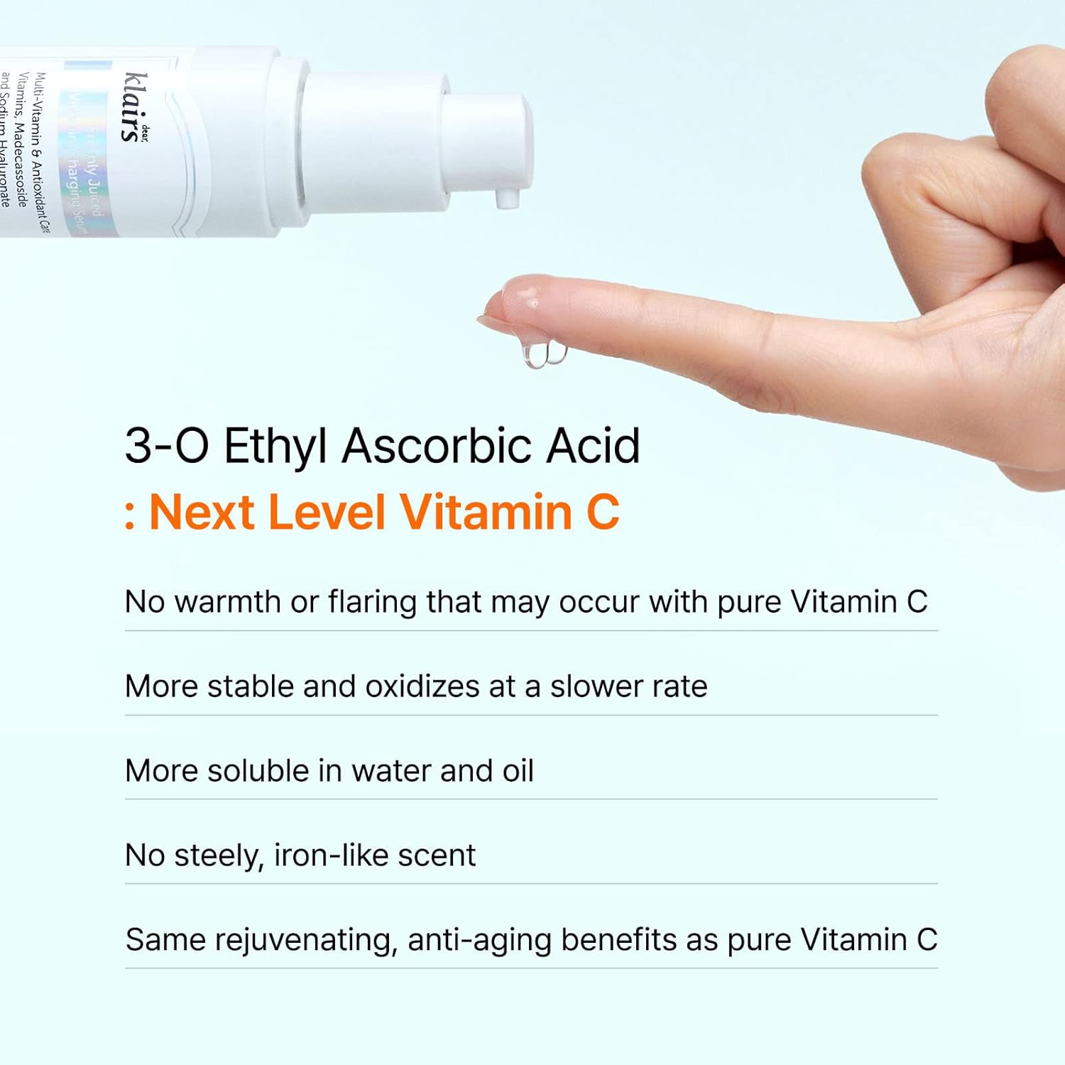 DEAR KLAIRS Freshly Juiced Vitamin Charging Serum 30ml - Image 4