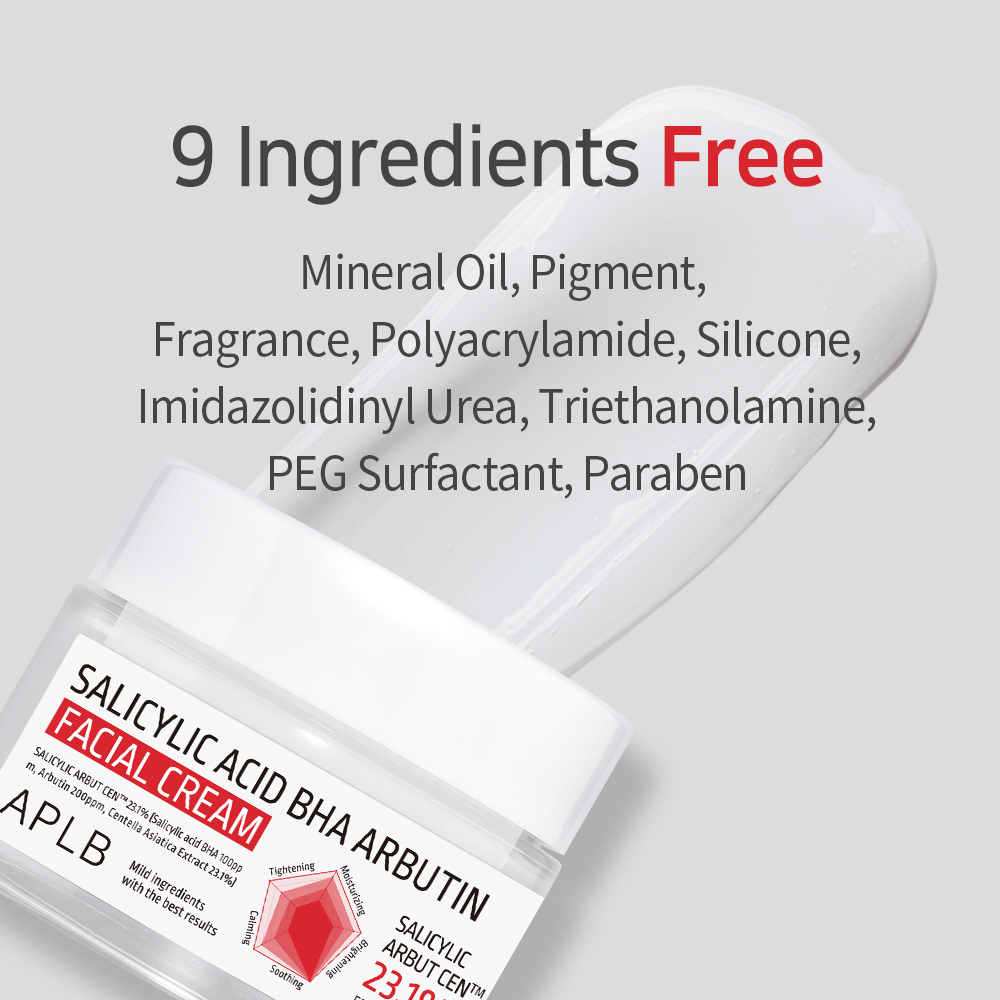 APLB Salicylic Acid BHA Arbutin Facial Cream 55ml - Image 2