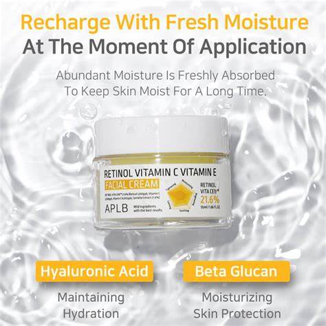 APLB Vitamin C Vitamin E Facial Cream 55ml - Image 2