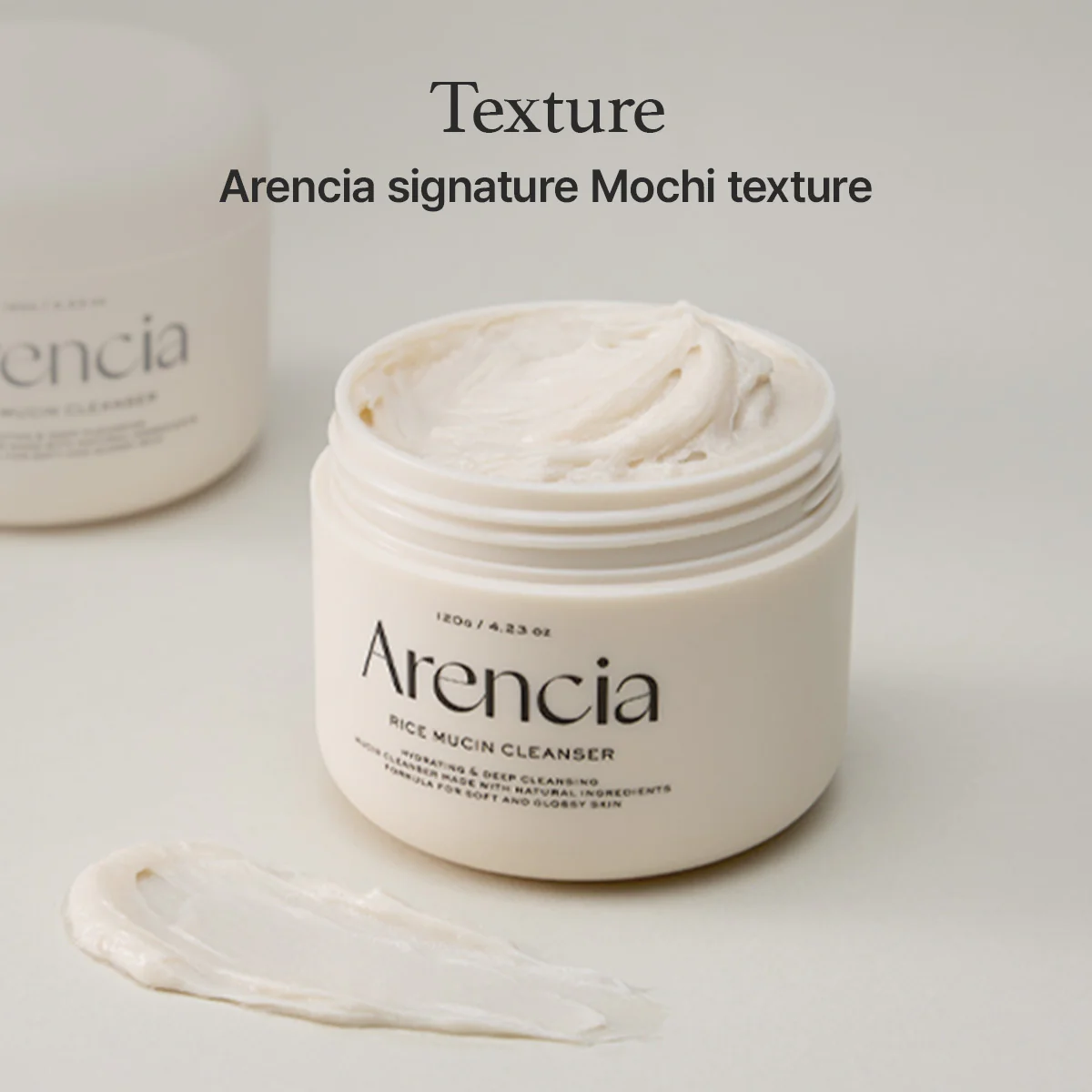 ARENCIA Rice Mucin Cleanser 120g - Image 4