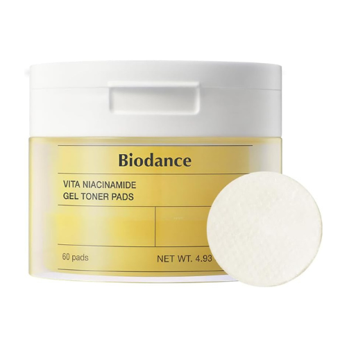 BIODANCE Vita Niacinamide Gel Toner Pads 140g [60Pads]