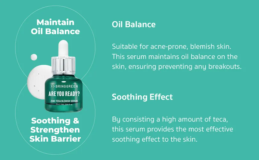 BRING GREEN Zinc Teca Blemish Serum Set Squid Game Edition - Image 4