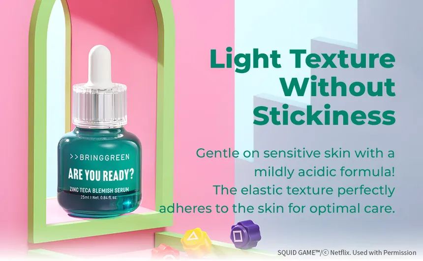 BRING GREEN Zinc Teca Blemish Serum Set Squid Game Edition - Image 3