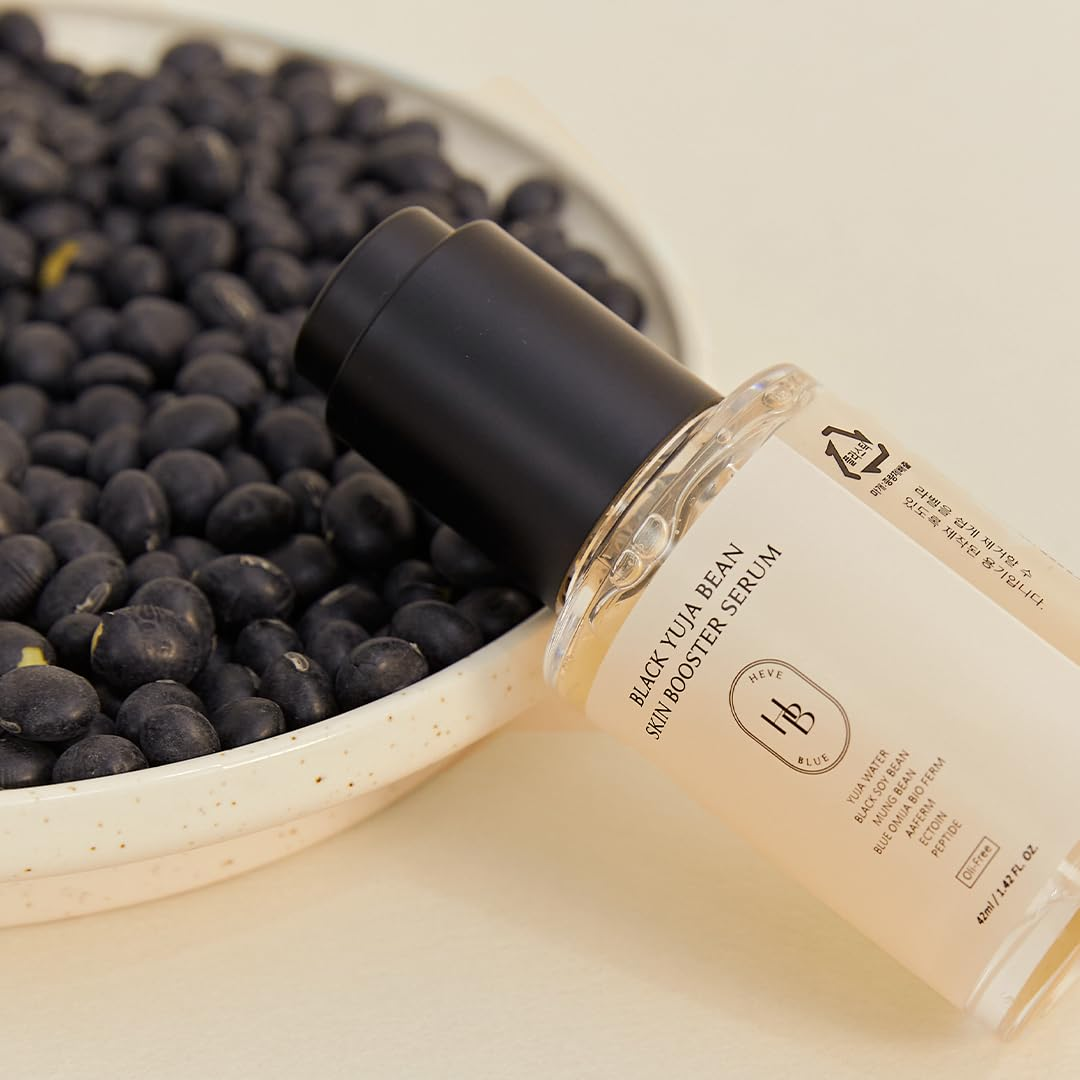 HEVEBLUE Black Yuja Bean Skin Booster Serum 42ml - Image 8