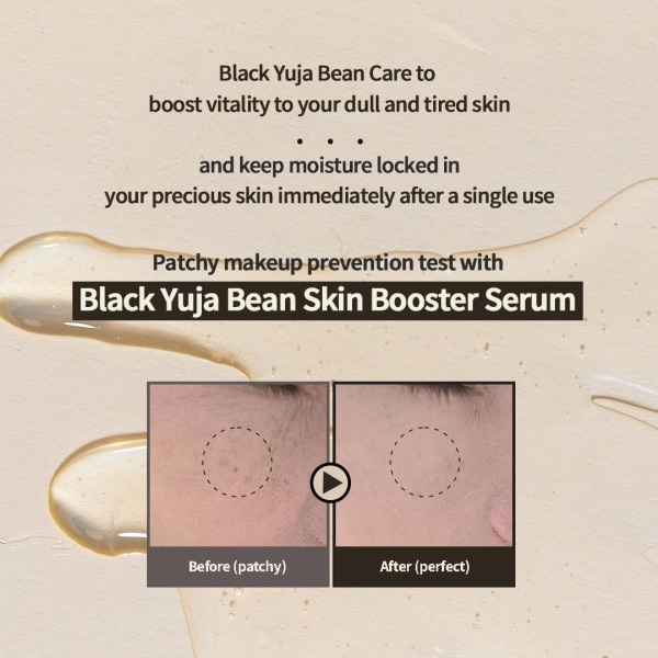 HEVEBLUE Black Yuja Bean Skin Booster Serum 42ml - Image 6
