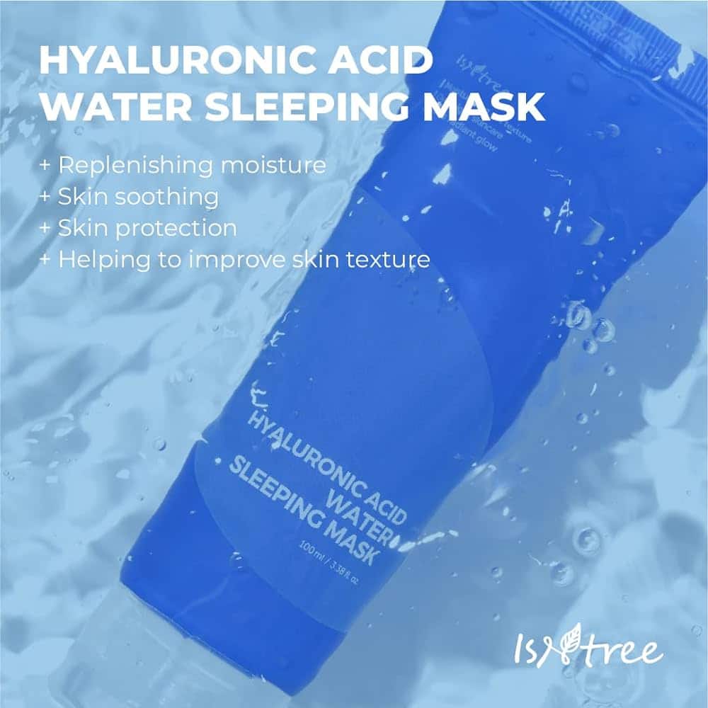 ISNTREE Hyaluronic Acid Water Sleeping Mask 100ml - Image 4