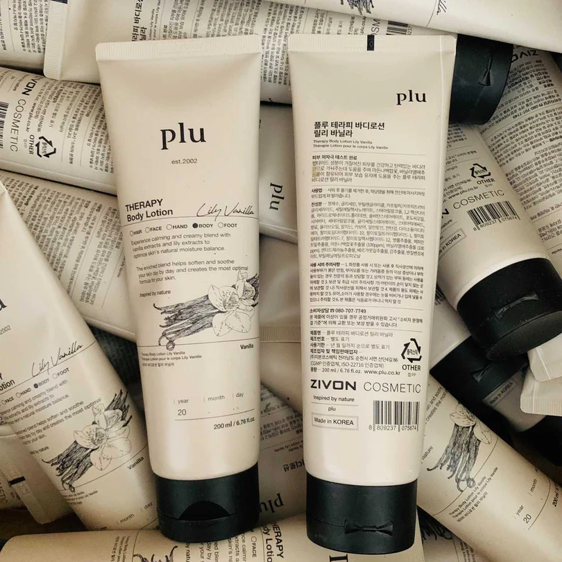 PLU Therapy Body Lotion #Lily Vanilla 200ml - Image 2