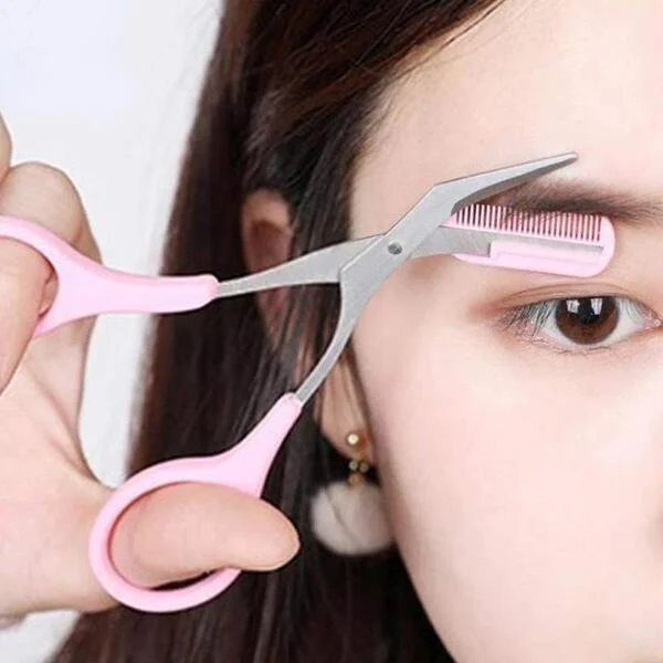 FILLIMILLI Eyebrow Scissors with Comb - Image 2