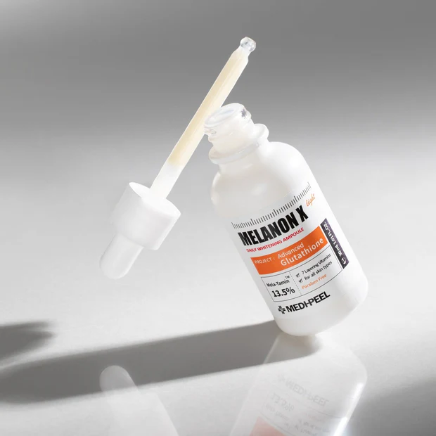 MEDI-PEEL Melanon X Daily Whitening Ampoule Light 30ml - Image 4