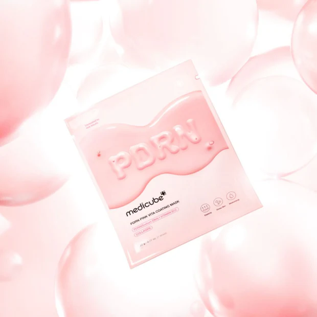 MEDICUBE PDRN Pink Vita Coating Mask (1ea) - Image 3