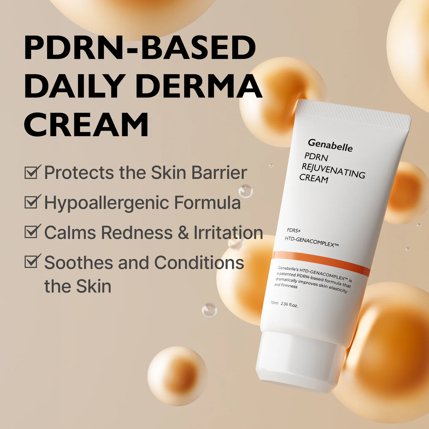 GENABELLE PDRN Rejuvenating Cream 70ml - Image 3
