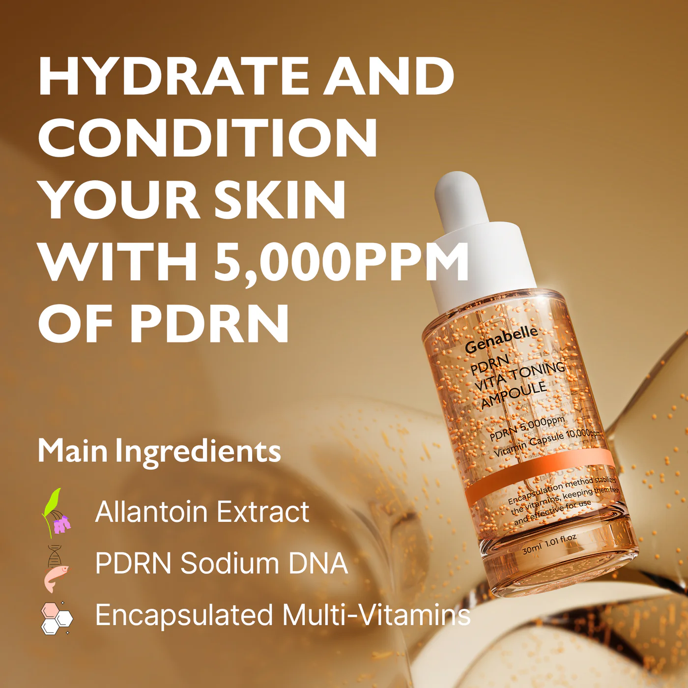 GENNABELLE PDRN Vita Toning Ampoule 30ml - Image 4