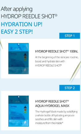 VT Hydrop Reedle Shot 100hL 2 Step Hydrogel Mask - Image 4