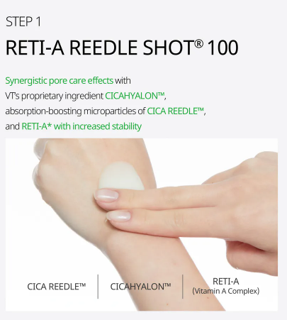 VT Reti-A Reedle Shot 100 2Step Hydrogel Mask - Image 7