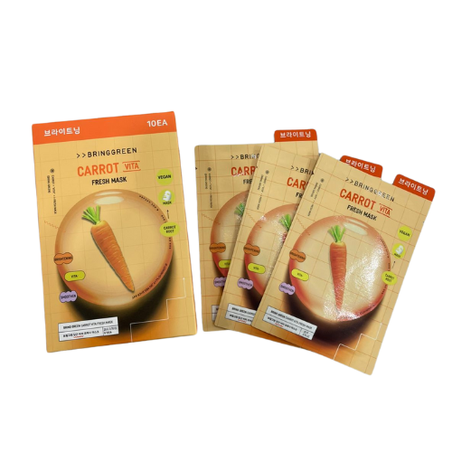 BRING GREEN Carrot Vita Fresh Mask Box