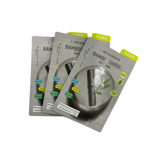 BRING GREEN Bamboo Charcoal Fresh Mask Box - Image 3