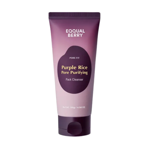 EQQUALBERRY Purple Rice Purifying Pack Cleanser 130g