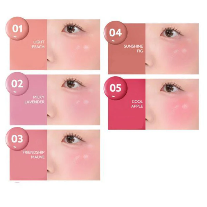 PERIPERA Syrupy Tok Cheek #02 Milky Lavender - Image 3