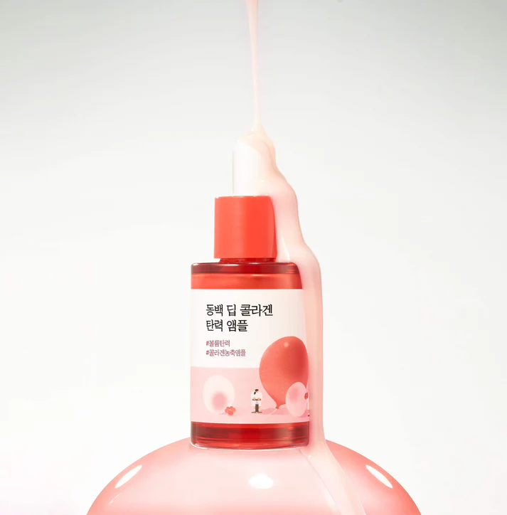 ROUND LAB Camellia Deep Collagen Firming Ampoule 30ml - Image 4