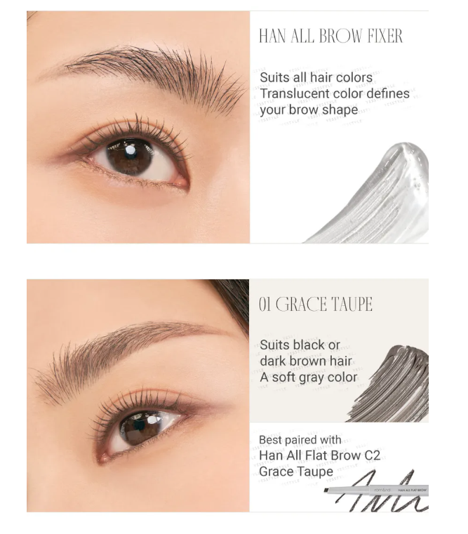 ROM&ND Han All Brow Cara #04 Old Cherry - Image 3