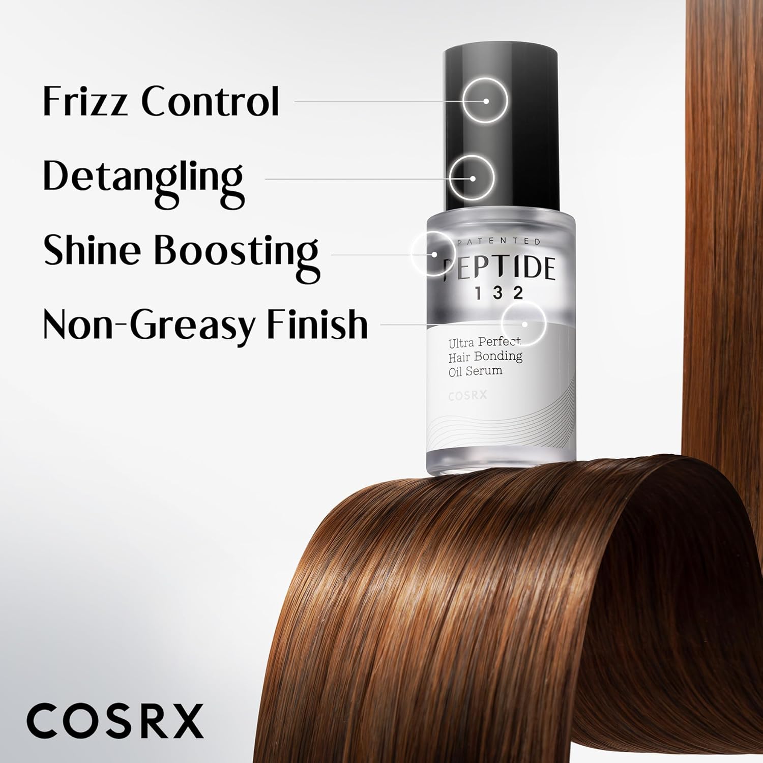 COSRX Peptide-132 Ultra Perfect Hair Bonding Hair Oil Serum 28ml - Image 4