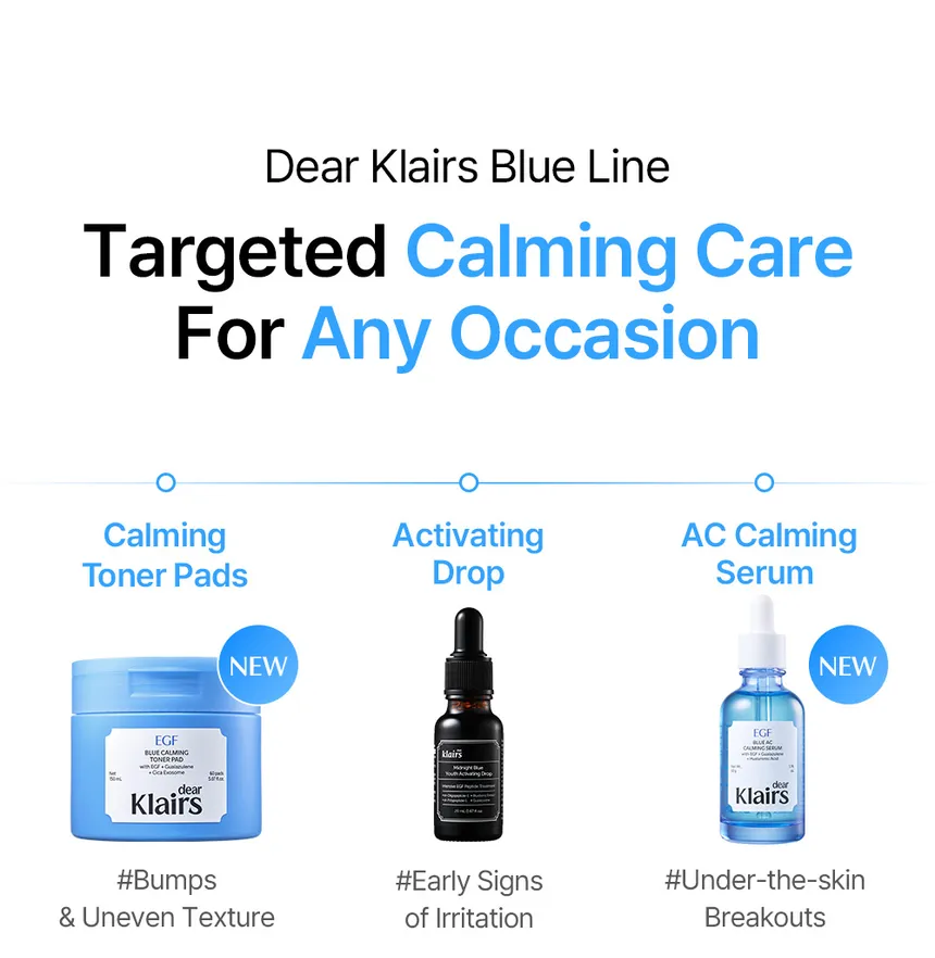 DEAR KLAIRS EGF Blue AC Calming Serum 50g - Image 5