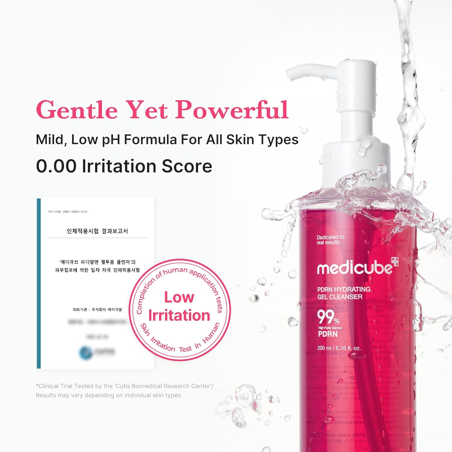 MEDICUBE PDRN Hydrating Gel Cleanser 200ml - Image 4