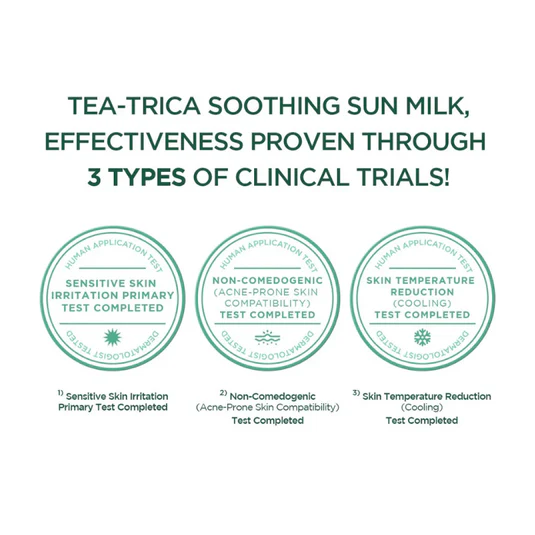SKIN1004 Madagascar Centella Tea-Trica Soothing Sun Milk Spf 50+ PA++++ 50ml - Image 3