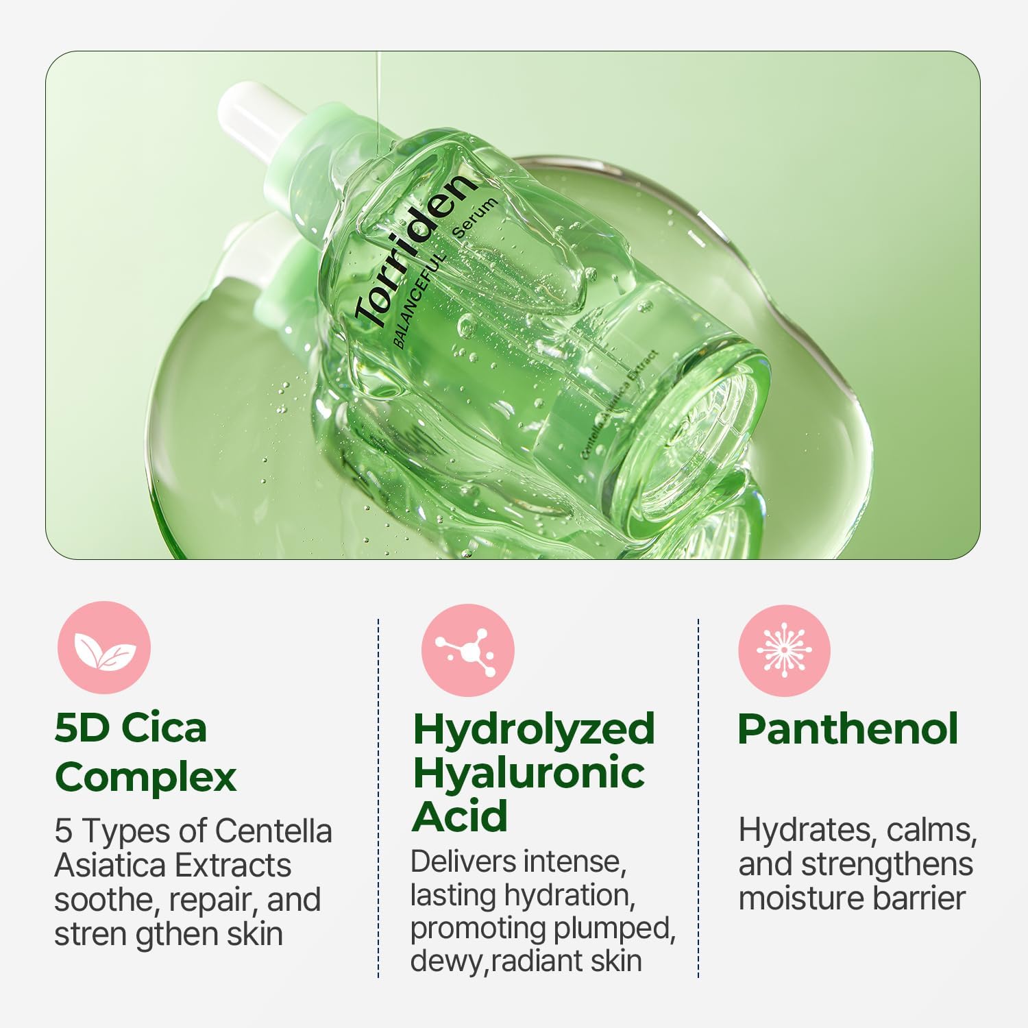TORRIDEN Balanceful Cica Serum 50ml - Image 5